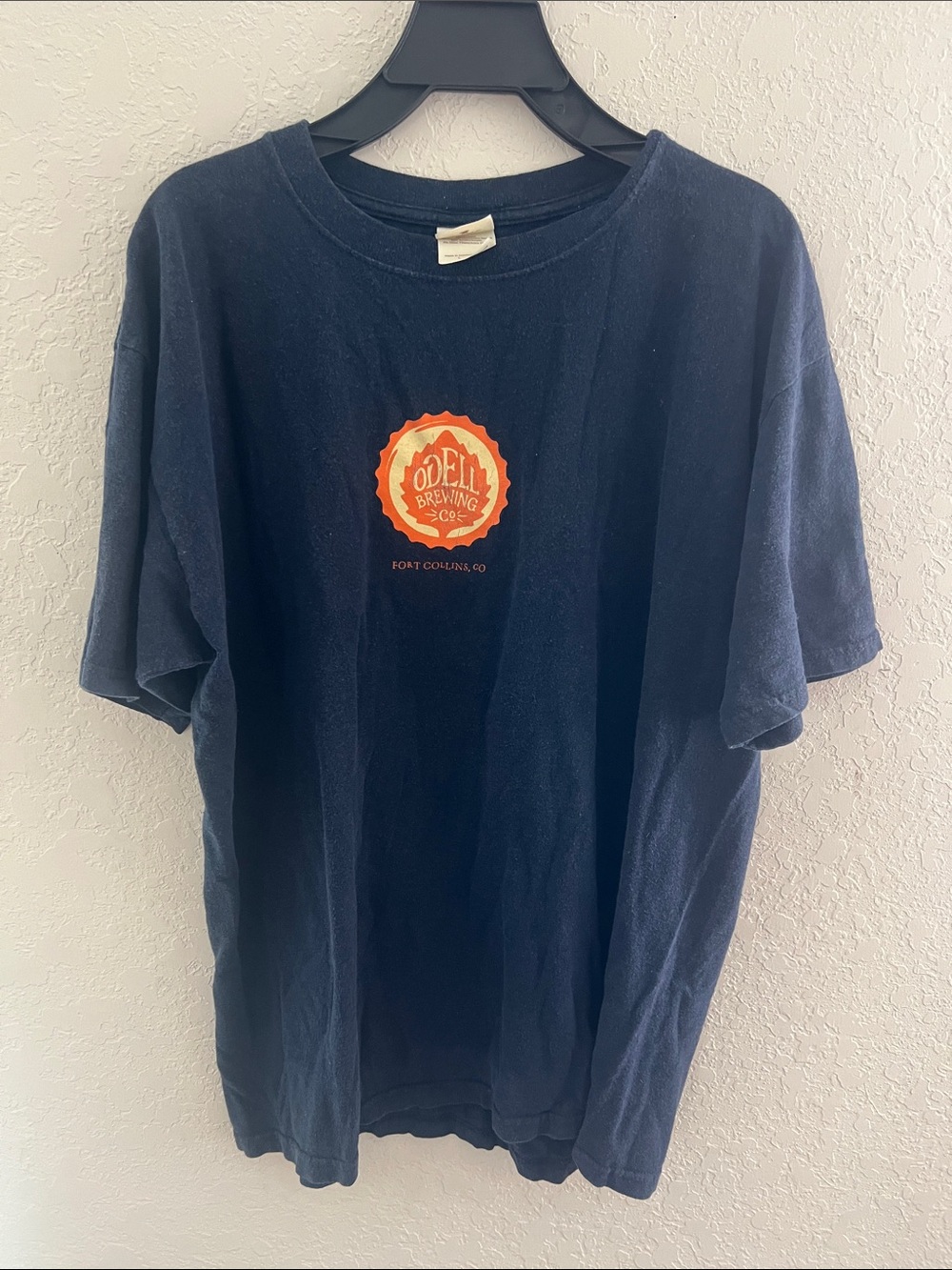Odell brewing navy blue Short-Sleeve Logo Tee